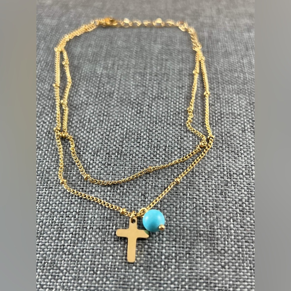 Cross Ankle Bracelet New